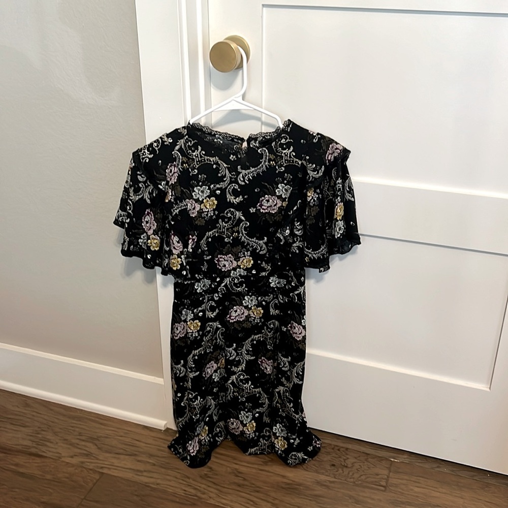 Art Class Black Floral Dress.